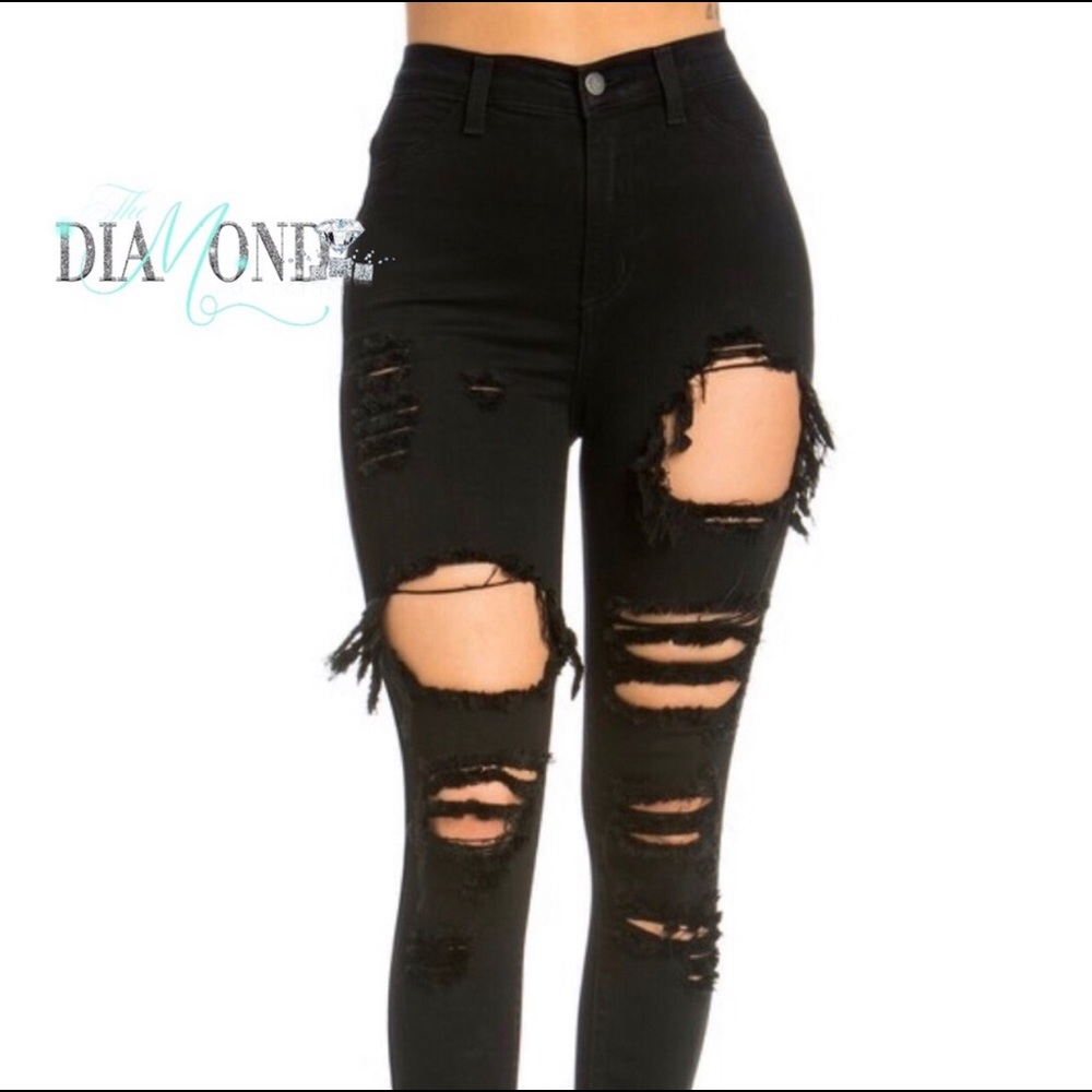 Diamond in Distress Jeans